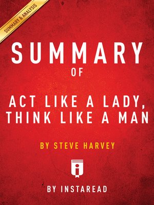 cover image of Summary of Act Like a Lady, Think Like a Man